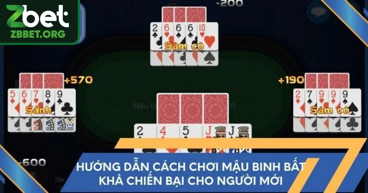 Chia sẻ kinh nghiệm chơi game bài mậu binh cực đơn giản