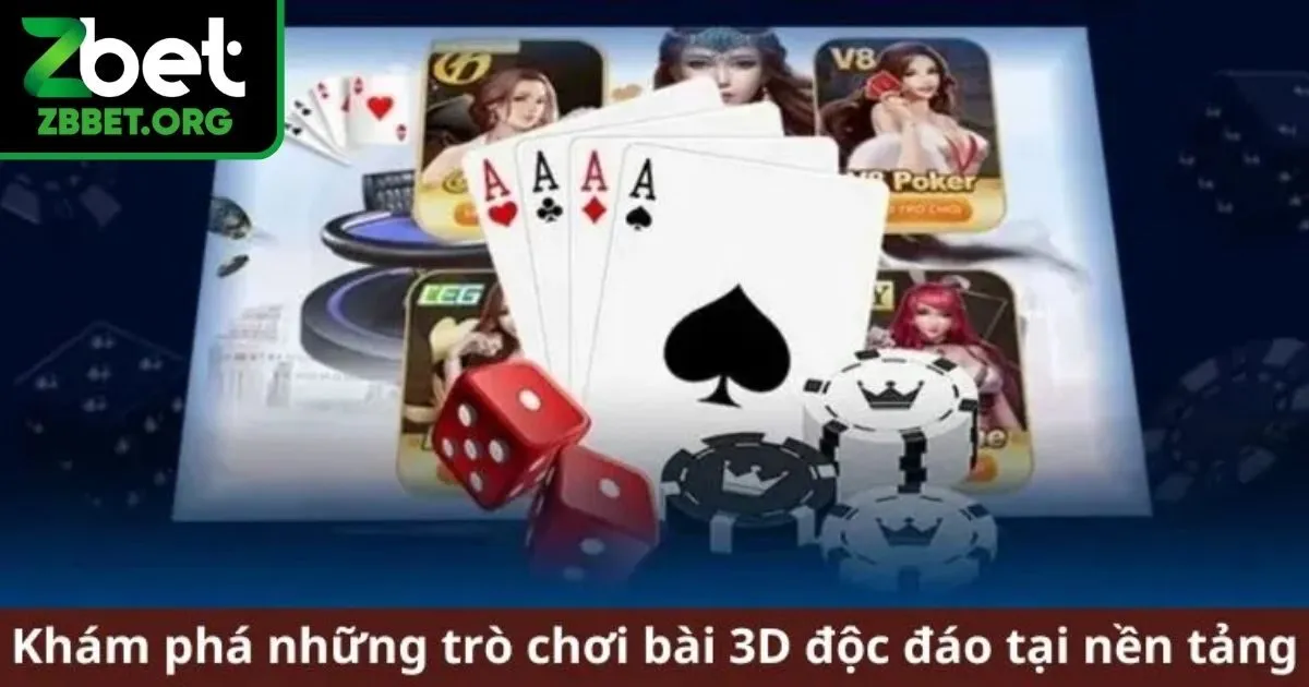Điểm danh các trò chơi nổi bật tại chuyên mục Game bài ZBET